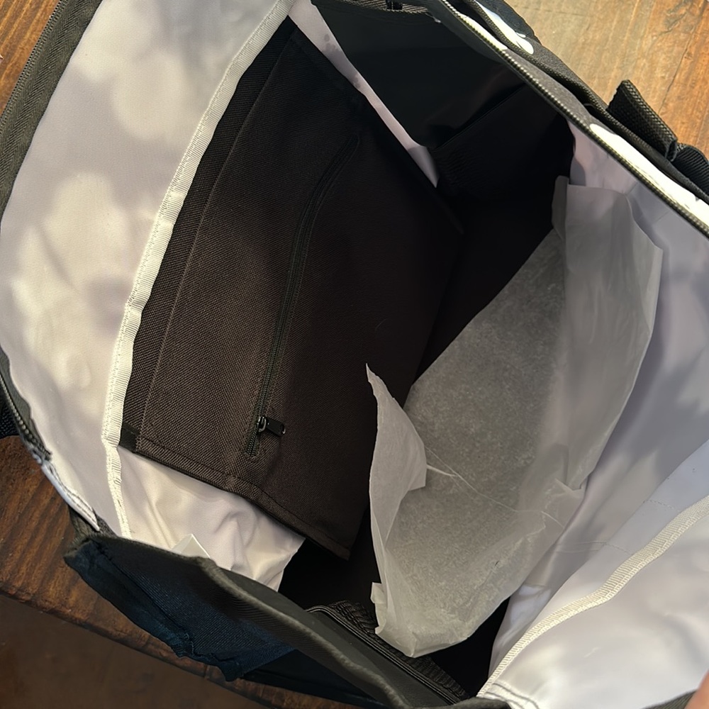 NWT Thirty-one All Day Organizing Tote In White Poppy - Picture 7 of 7